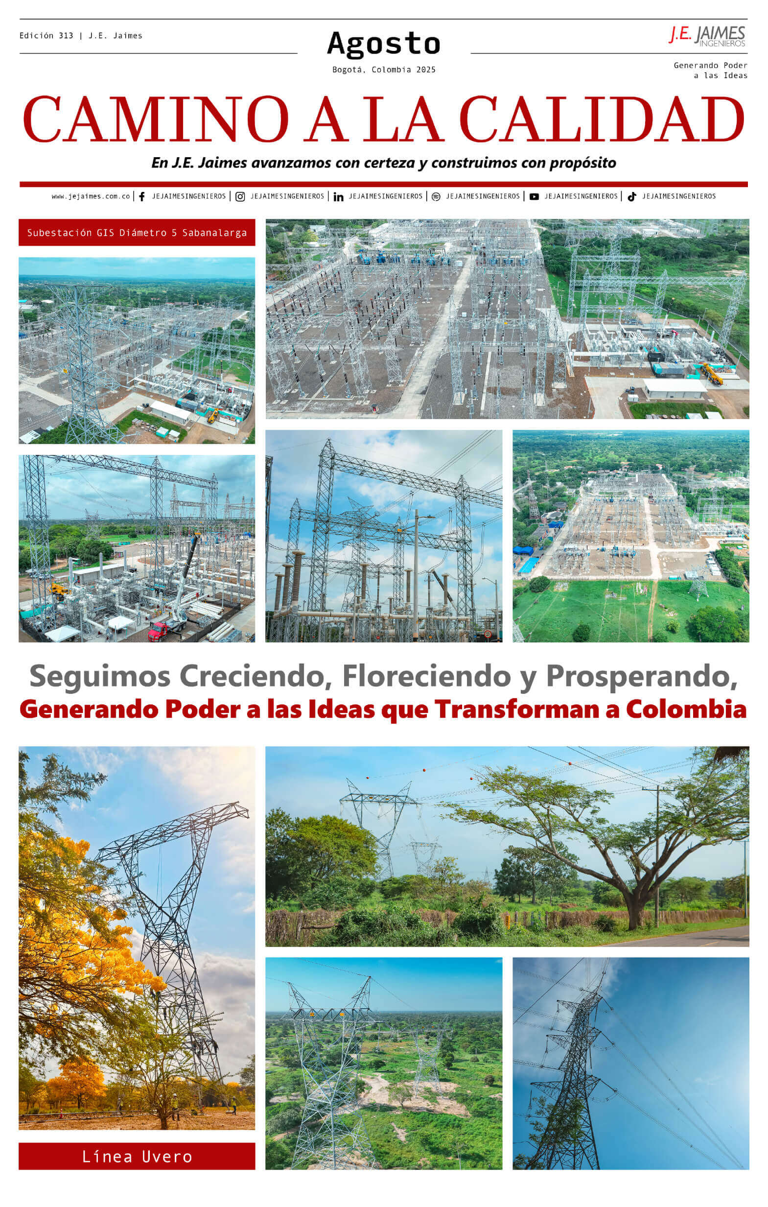 Camino a la Calidad – Agosto 2025