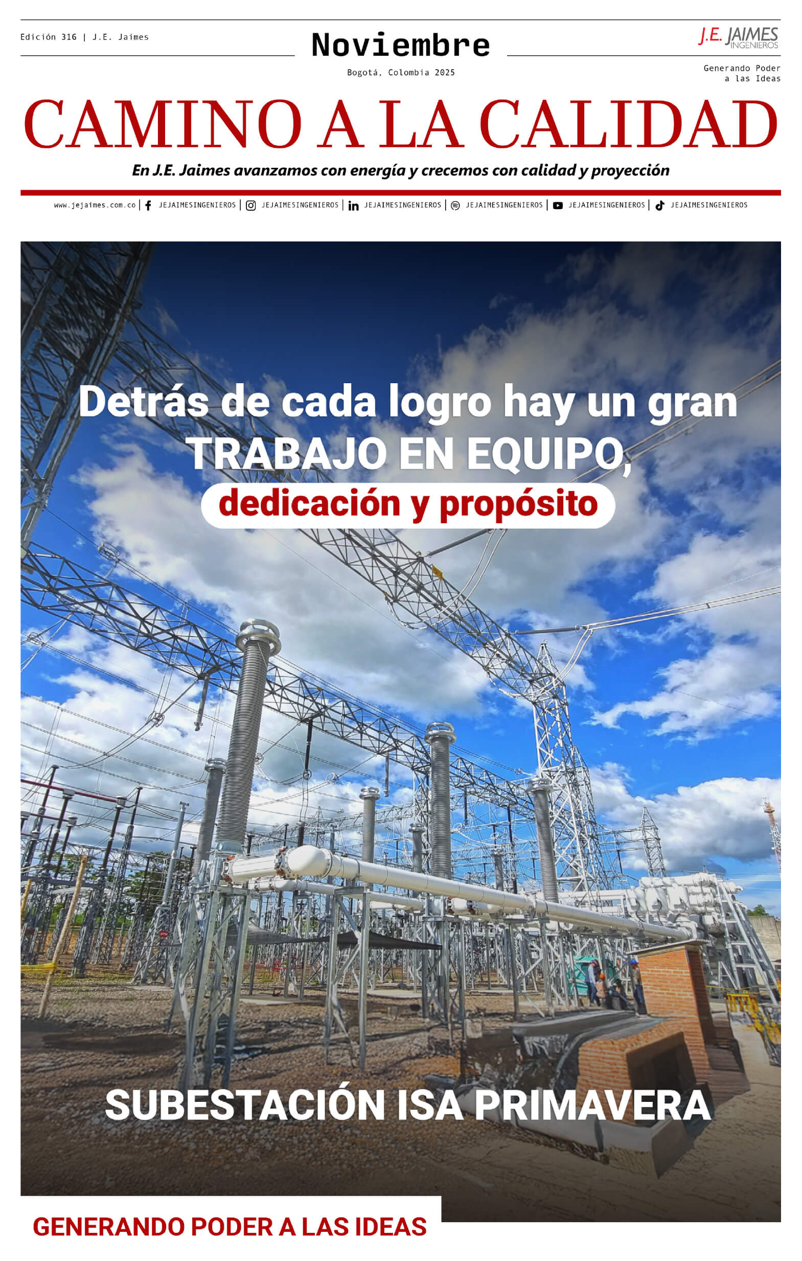 Camino a la Calidad Noviembre 2025